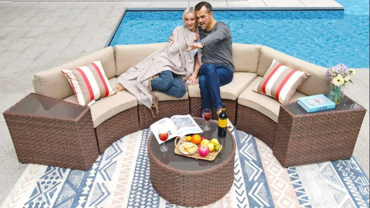 The Best Curved Sectionals Transform Your Outdoor Space